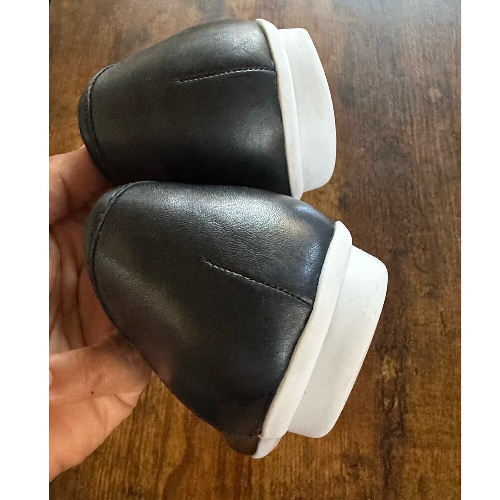 Clarks Women’s Leather Ballet Flats Black, Size 10M - Picture 9 of 13